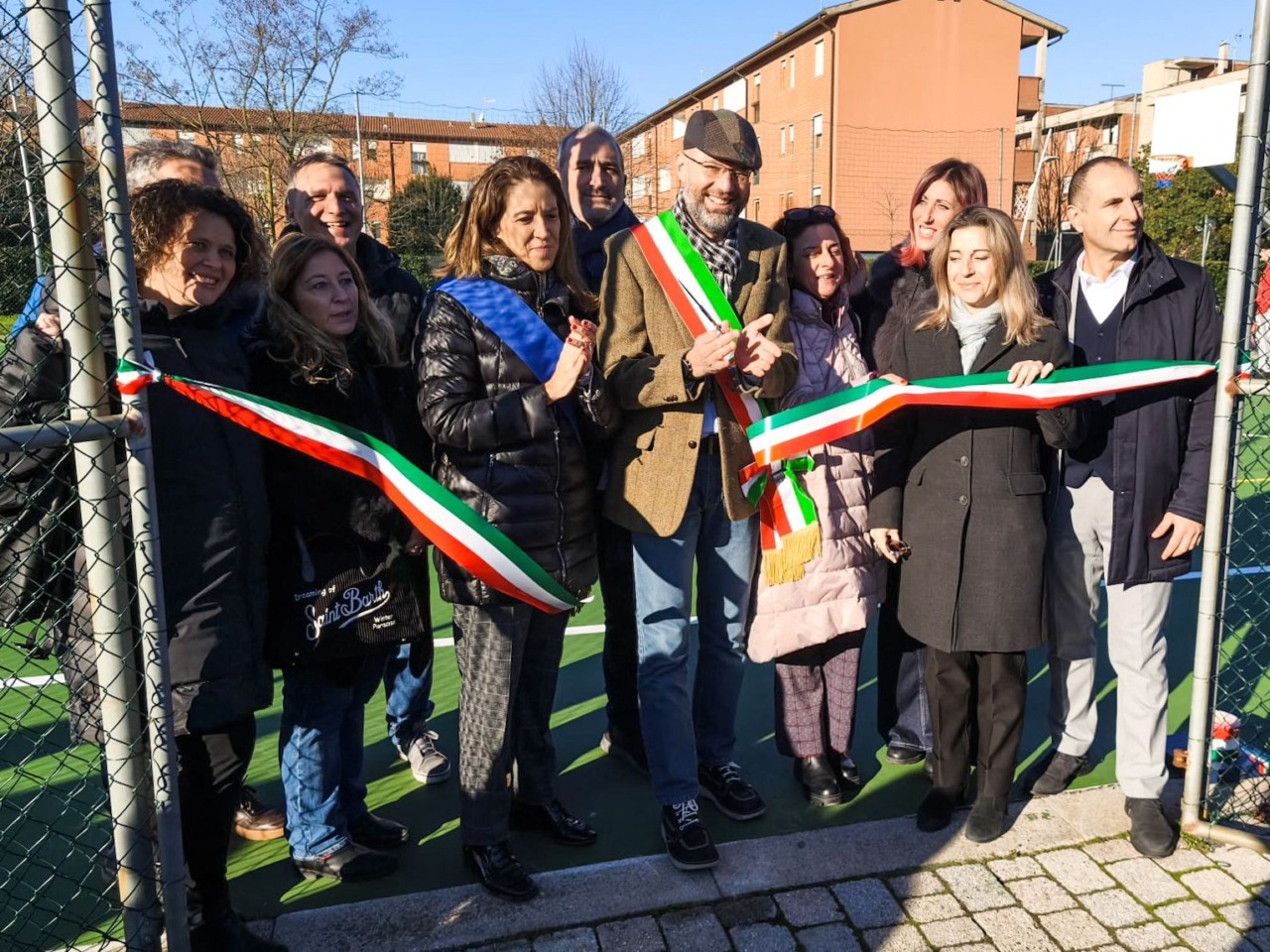 Inaugurato il nuovo impianto sportivo del Villaggio Santa Maria