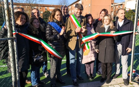 Inaugurato il nuovo impianto sportivo del Villaggio Santa Maria