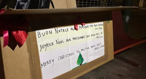 Regalo di Natale per i bisognosi a Pontedera