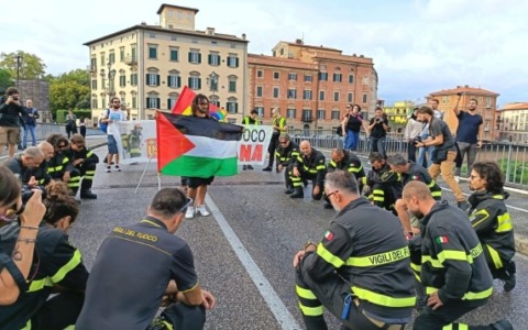 Usb, contestazioni disciplinari ai vigili del fuoco per le manifestazioni su Gaza