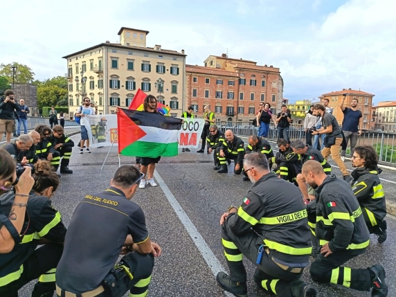 Usb, contestazioni disciplinari ai vigili del fuoco per le manifestazioni su Gaza